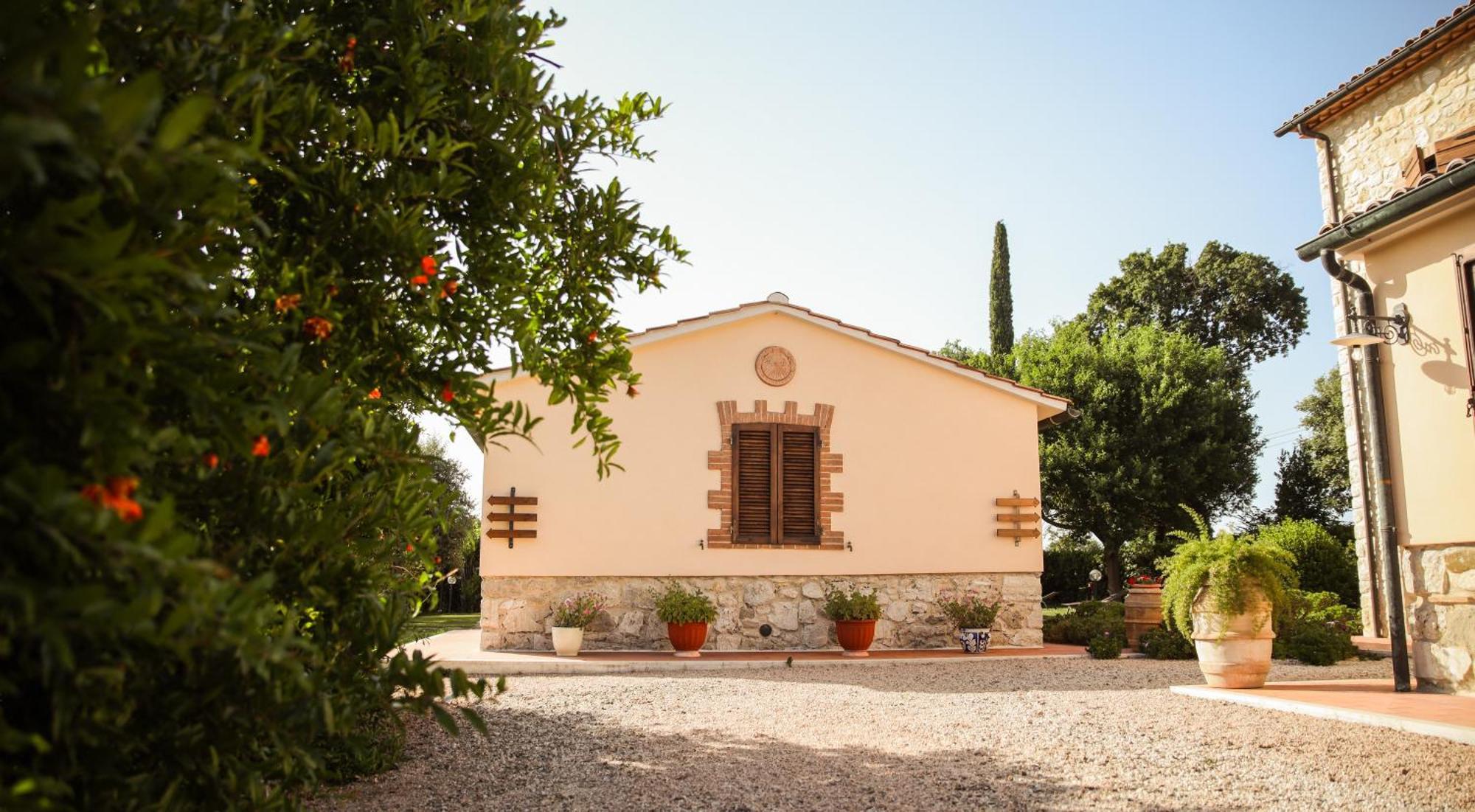 Agriturismo La Vecchia Quercia Montemerano Buitenkant foto