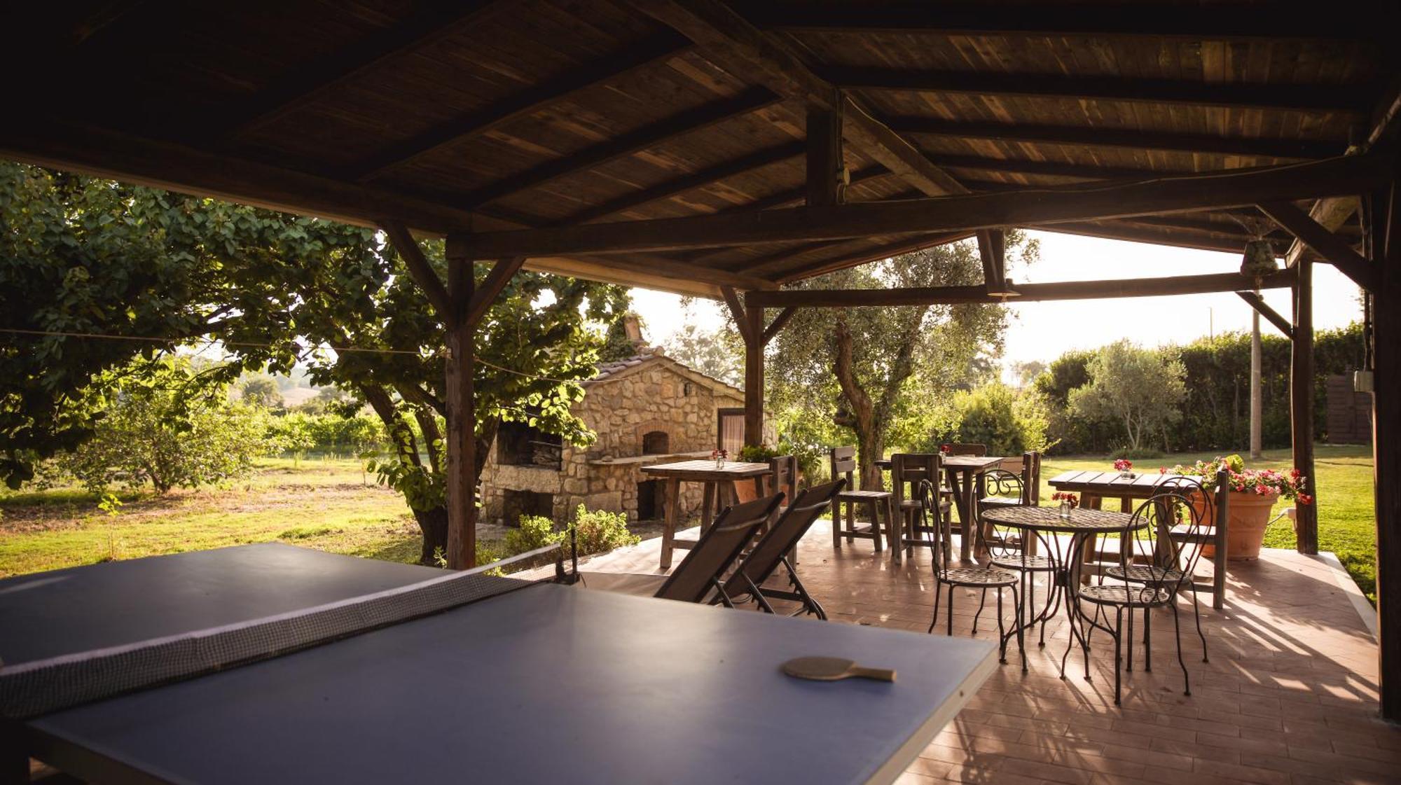 Agriturismo La Vecchia Quercia Montemerano Buitenkant foto