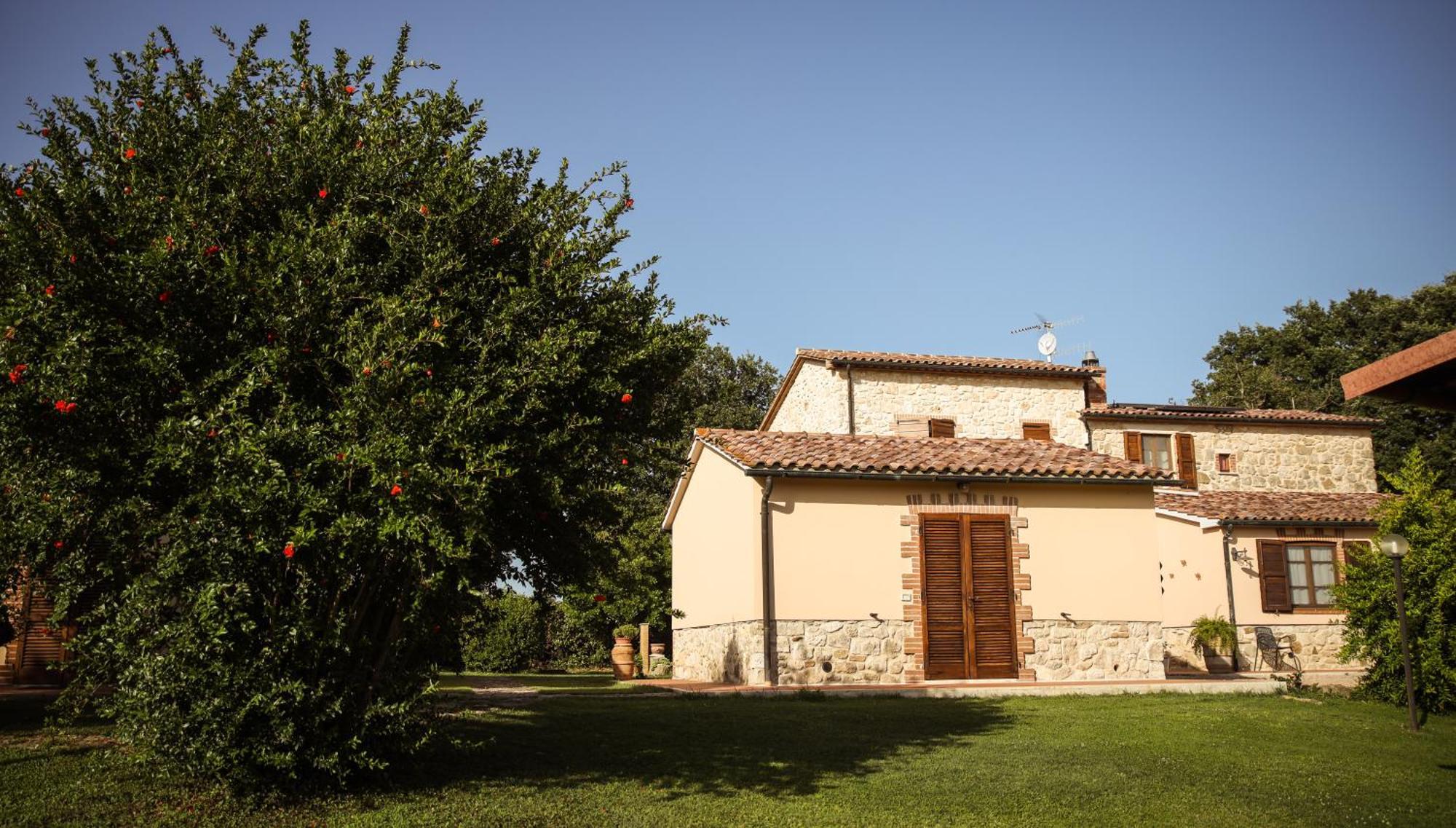Agriturismo La Vecchia Quercia Montemerano Buitenkant foto