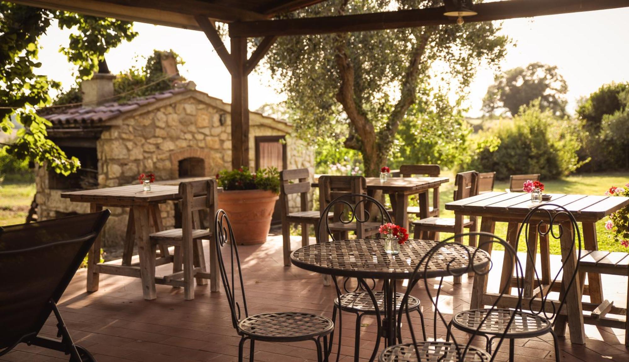 Agriturismo La Vecchia Quercia Montemerano Buitenkant foto