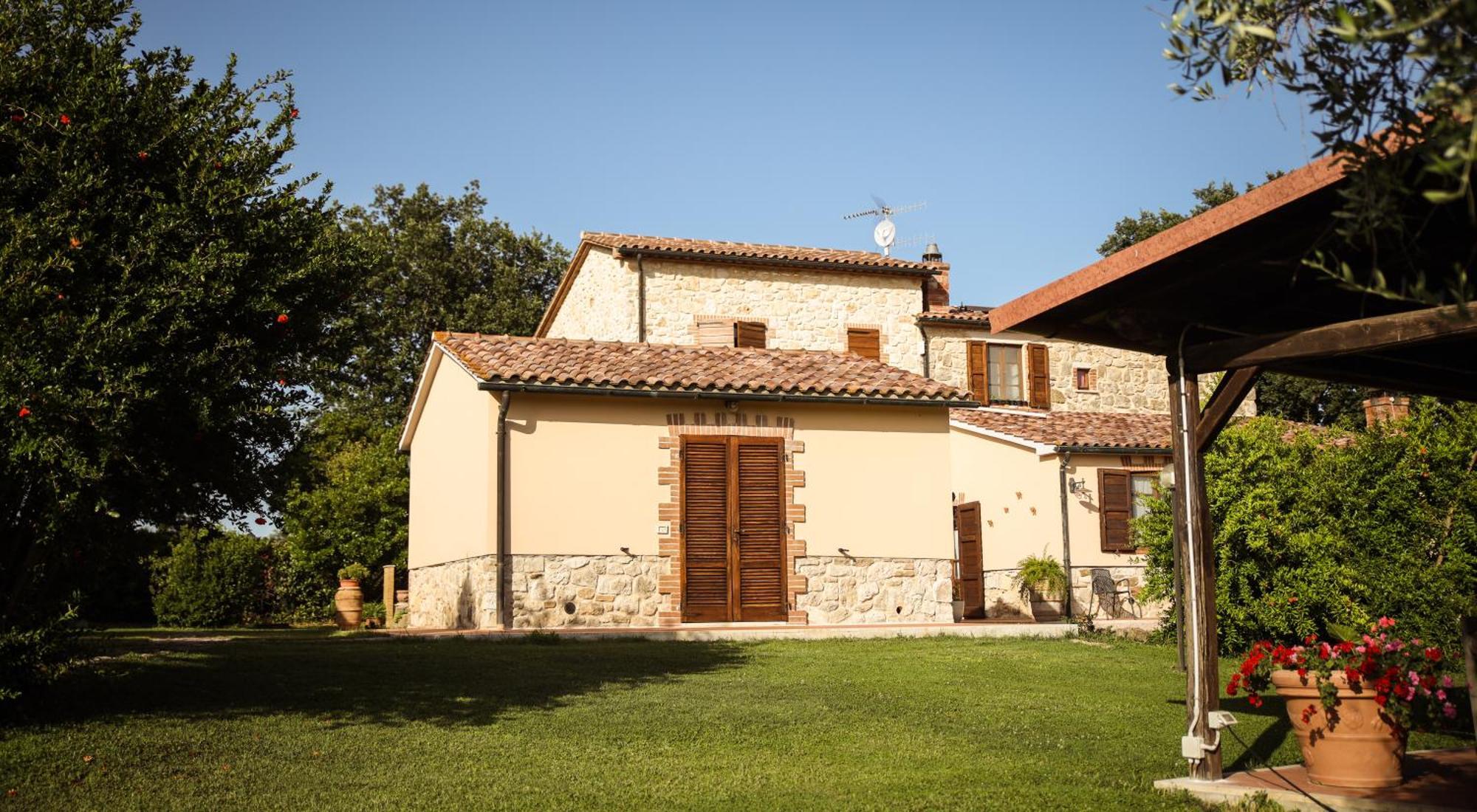 Agriturismo La Vecchia Quercia Montemerano Buitenkant foto