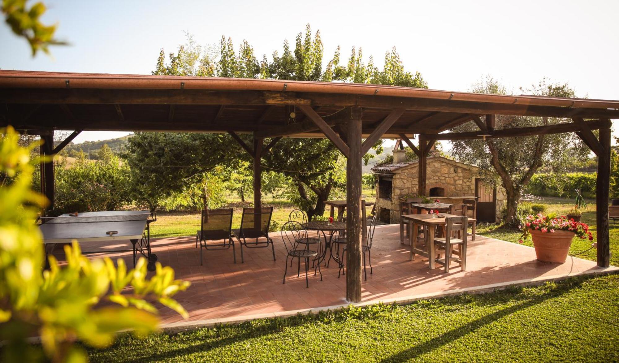 Agriturismo La Vecchia Quercia Montemerano Buitenkant foto