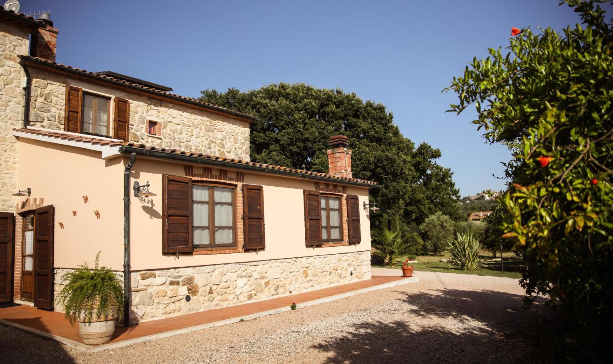 Agriturismo La Vecchia Quercia Montemerano Buitenkant foto